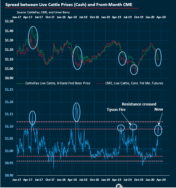 ANALYSIS SellOff in CME Live Cattle Futures Triggers Key Indicator
